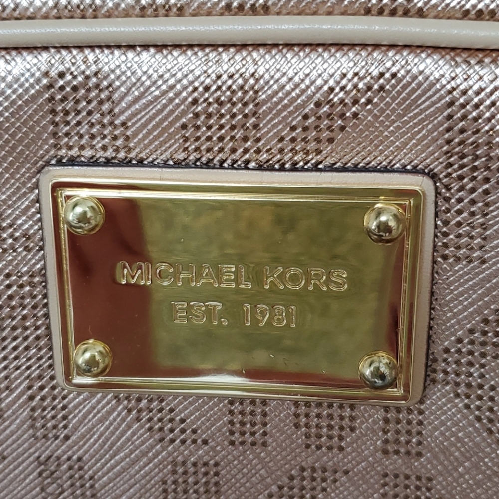 🥳🎈HOST PICK!🎈🥳  💜 NWOT MICHAEL KORS Rose Gold Crossbody Handbag 💜 - Picture 3 of 11